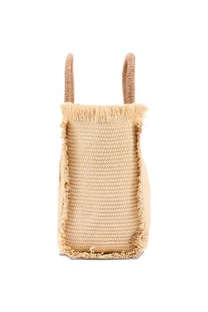 Beige Colette Straw bag SAINT BARTH KIDS | COL001700368L